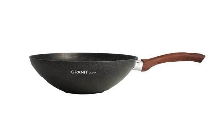 Сковорода-ВОК Kukmara Granit ultra original 28 см свкго280а