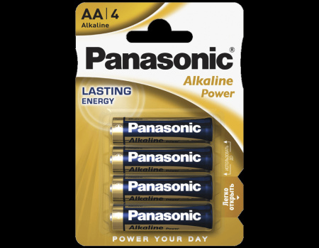 Эл.питания Panasonic Alkaline AA LR6REB/4BPRPR