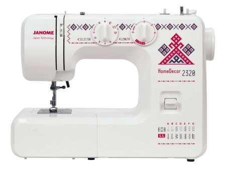 Электромеханическая швейная машина Janome HomeDecor 2320