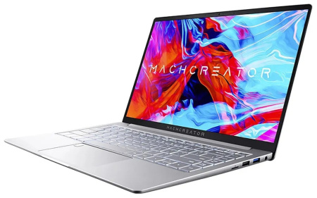 Ноутбук Machenike Machcreator-14 Core i5 11320H/16Gb/512Gb SSD/Iris Xe G4 (DOS) Silver (MC-14i511320HF60HSM00RU)