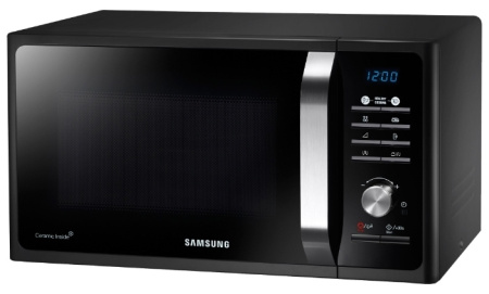 Микроволновая печь Samsung MS23F302TAK, цвет Чёрный, 23 л.