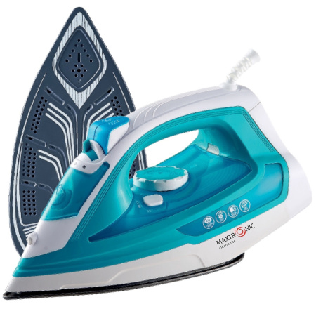 Утюг Maxtronic MAX-PL-CR289/BL Бирюзовый