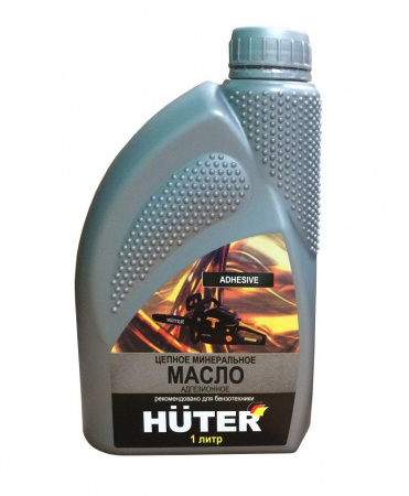 Масло цепное Huter 80W90  минеральное 1л.