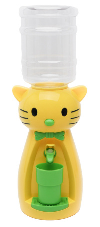 Кулер Vatten Kids Kitty Желтый (со стаканчиком)