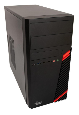 Системный блок iRU Game 310H6SM MT Core  i5 12400/16Gb/256Gb SSD/UHD 730 (DOS) Black (1901043)