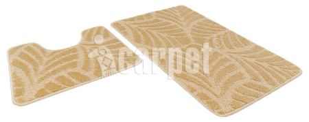 Набор ковриков Shahintex Актив Icarpet 60*100+60*50 001 бисквит 7 836253