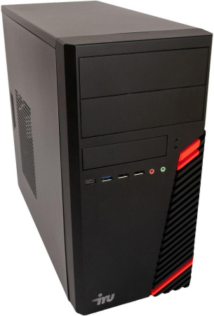 Системный блок iRU Home 310H6SE MT Core i5 12400/16Gb/512Gb SSD/UHD 730 (DOS) Black (1976457)