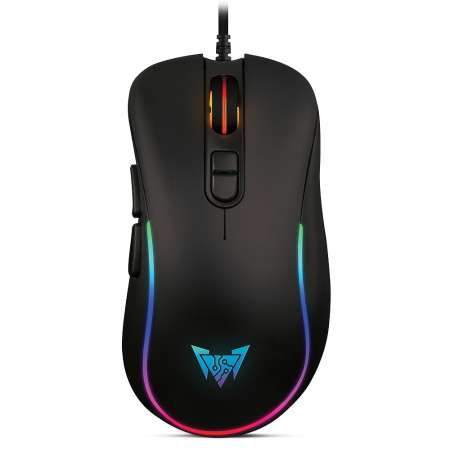 Мышь Crown CMGM-902 RGB (USB) Black