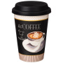 Кружка Lefard Coffemania с силик. крышкой серая 390 мл 260-652