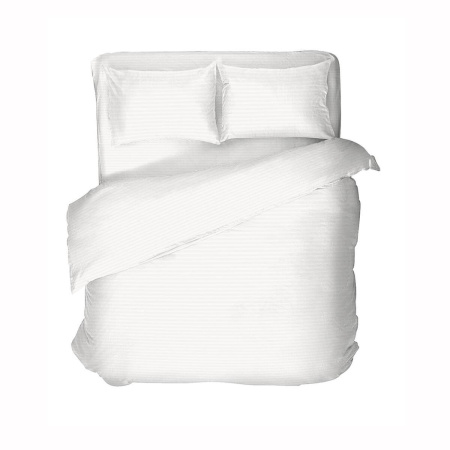 Простыня на резинке Волшебная Ночь 140/200/20 Warm White Поплин 782095