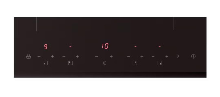 Встраиваемая варочная панель Индукционная LG HU641PH, 59 см, цвет Чёрный
