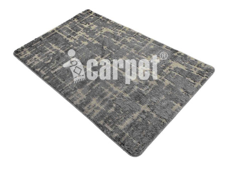 Коврик Shahintex АРТ Icarpet Гранж 60*100 серый с бисквитным 7 834105