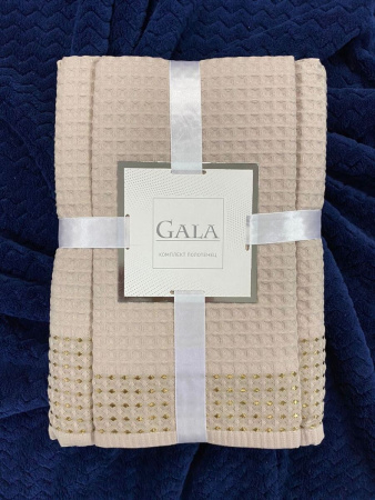Комплект полотенец ТМ Gala 50/100;100/150 2 шт. тауп 756374