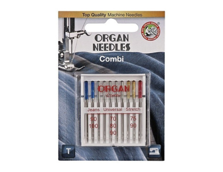 Иглы универсальные ORGAN 10/COMBI Blister