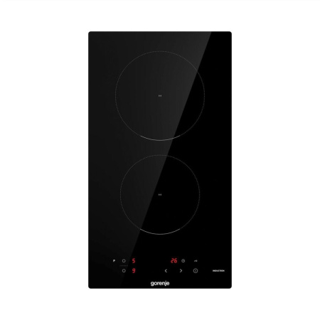 Встраиваемая варочная панель Индукционная Gorenje GI3201BSCE, 29 см, цвет Чёрный