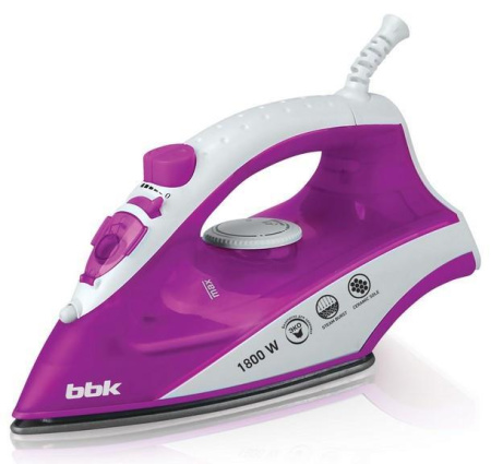 Утюг BBK ISE-1802 Фиолетовый