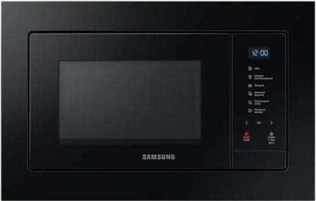 Встраиваемая микроволновая печь Samsung MS23A7118AK, цвет Чёрный, 23 л.