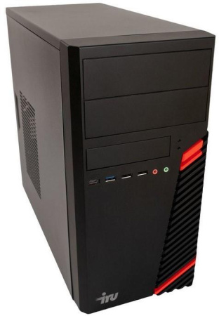 Системный блок iRU Office 510H4SM MT Core i5 10400/8Gb/480Gb SSD/UHD 630 (Win11Pro) Black (1722701)