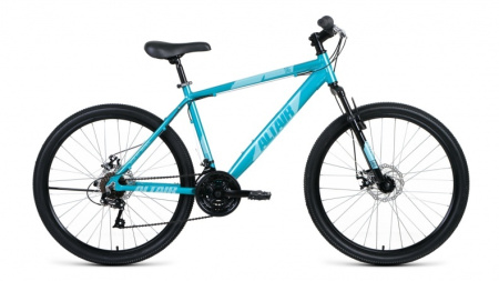 Велосипед Altair AL 26 D (26" 21 ск. рост 17") 2018-19 бирюзовый