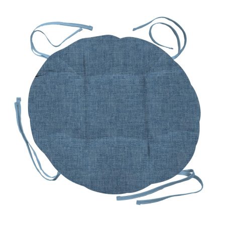 Подушка для стула с тафтингом Wenge Juliet d40 Denim 775130