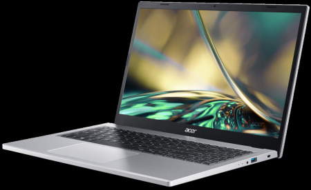 Ноутбук Acer Aspire A315-24P-R28J Ryzen 5 7520U/8Gb/256Gb SSD/Radeon 610M (DOS) Silver (NX.KDEER.00C)