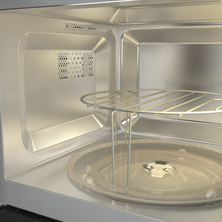Встраиваемая микроволновая печь Gorenje BM201AG1X, цвет Серебристый, 20 л.