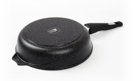 Сковорода Мечта Гранит Black Induction Pro со съемн. ручк. 28 см 028802И