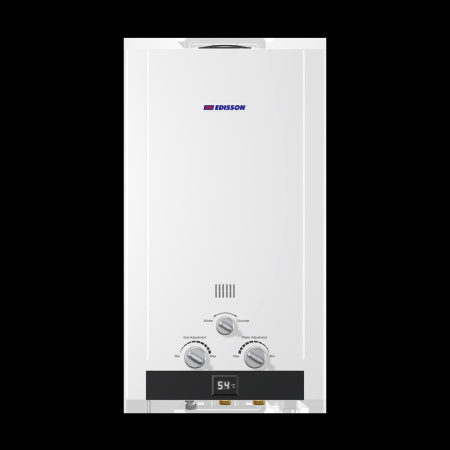 Колонка газова Edisson H 20 D, производительность 10 л/мин., Цвет Белый
