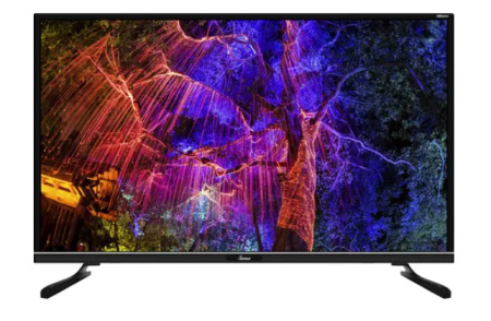  32" (81см) Телевизор Scoole SL-LED32S78T2, HD 1366x768, Цвет Чёрный