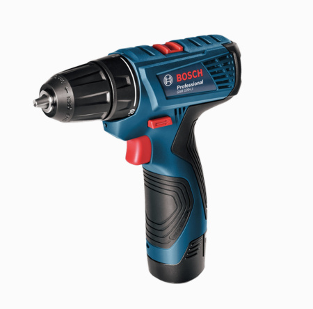 Аккумуляторная дрель - шуруповерт Bosch GSR 120-LI+GLI