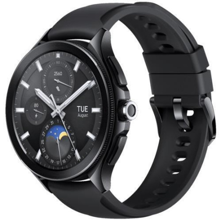 Smart-часы Xiaomi Watch 2 Pro 4G LTE Black Case with Black Fluororubber Strap