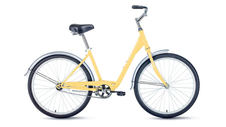 Велосипед Forward Grace 26 1.0 (рост 17") 2019-20 бежевый