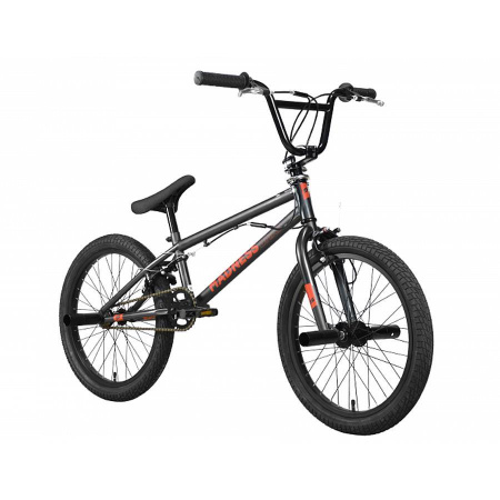 Велосипед Stark'22 Madness BMX 2 20"(1ск.) серый/оранжевый