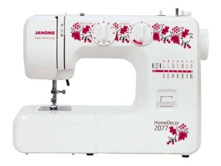Электромеханическая швейная машина Janome HomeDecor 2077