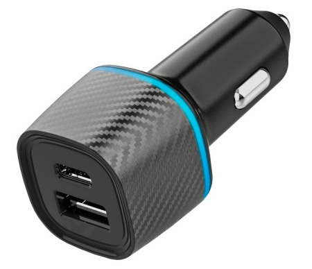 Авто З/У Krutoff CCH-03 USB, 2.4A 36W