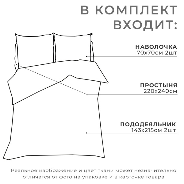 КПБ Семейный Этель I'm OK 70/70 Бязь 27533836