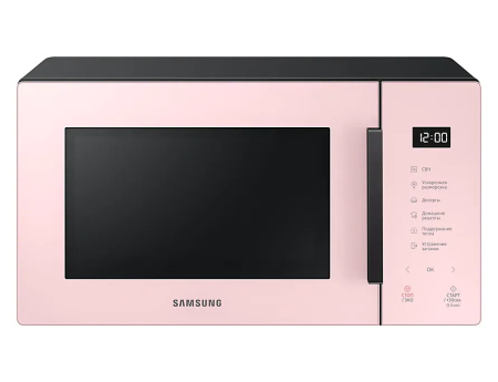 Микроволновая печь Samsung MS23T5018AP, цвет Розовый, 23 л.