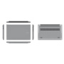 Ноутбук Hiper Dzen MTL1569 Core i5 1135G7/8Gb/256Gb SSD/Iris Xe G7 (Win10) Silver (46XJHOSU)