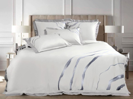 КПБ 2 сп Mona Liza Serg Look Flash Snow white 50/70, 70/70 Макосатин 5860/21