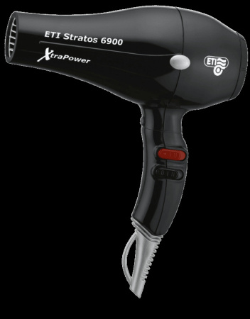 Фен ETI Stratos 6900 Xtrapower Черный 