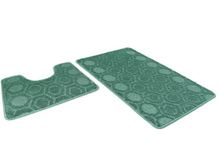 Набор ковриков Shahintex Актив icarpet 50*80+50*40 002 зеленый 52 891198