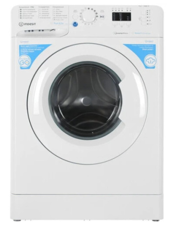 Стиральная машина с фронтальной загрузкой Indesit BWSA 6109 WWV RU, Max загрузка - 6кг, Max отжим - 1 000об/мин., цвет Белый