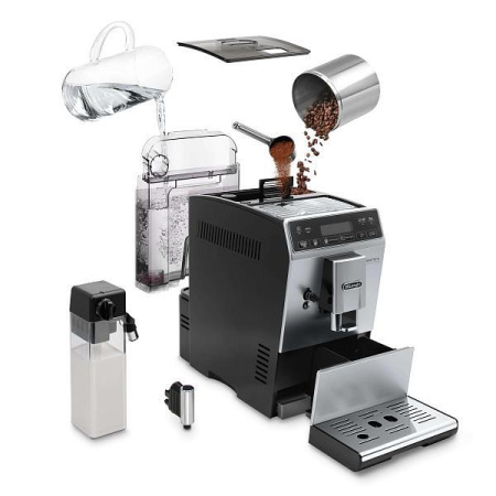 Автоматическая кофемашина DeLonghi ETAM 29.660.SB, цвет Серебристый