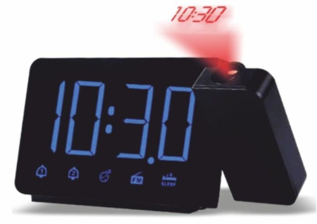 Часы Sakura SA-8522 (с проекцией) Черный