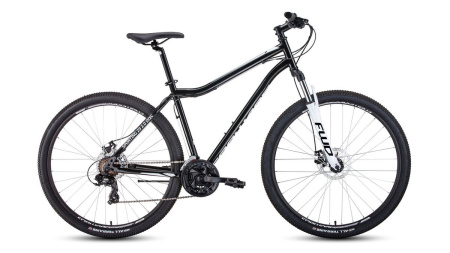 Велосипед Forward Sporting 29 2.0 disc (29"  21ск. рост 21") 2019-20 черный/белый