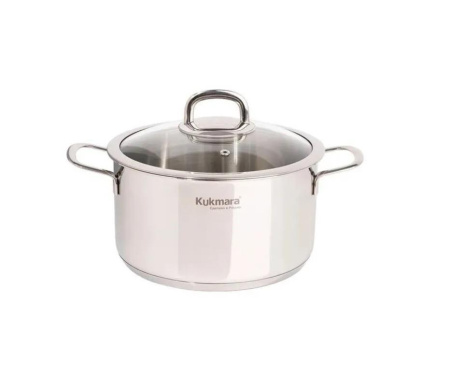 Кастрюля Kukmara Safia 6 л/24 см со стекл. крышкой SF-CA6024G
