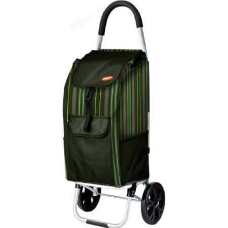 Сумка-тележка Рыжий Кот Dark Green, 35 кг