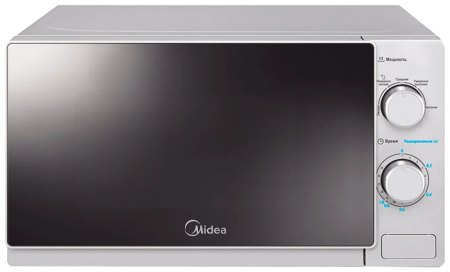 Микроволновая печь Midea MM720C4E-S, цвет Серебристый, 20 л.