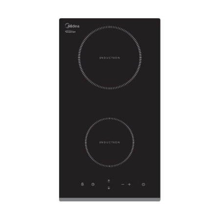 Встраиваемая варочная панель Индукционная Midea MIH32130F, 28,8 см, цвет Чёрный