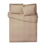 Простыня на резинке Verossa Stripe 180/200/20 Bronze Сатин 753312